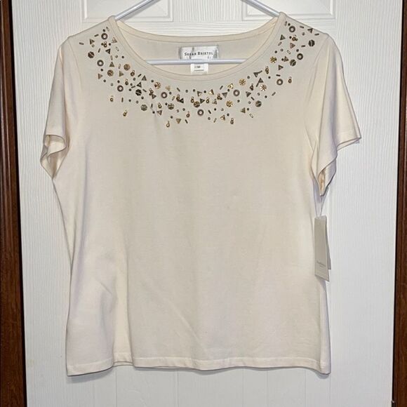 Susan Bristol TWO (2) Piece | Safari Line | Jacket and Matching Top Size 8 - Picture 14 of 16